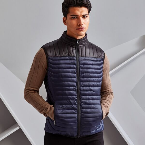 Domain two-tone gilet Thumbnail